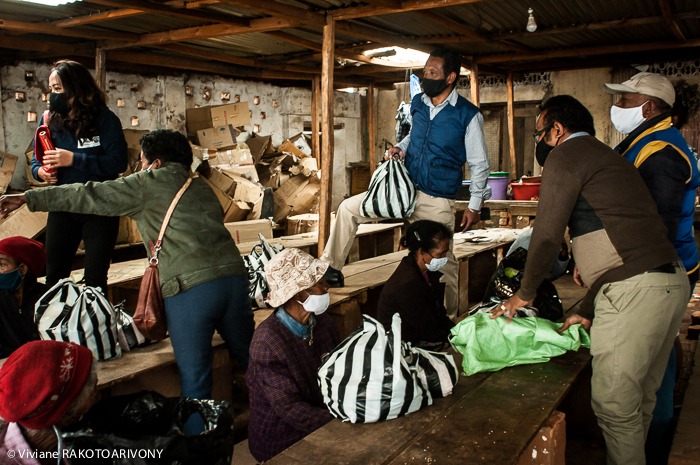 Action Covid-19 dons de vivres