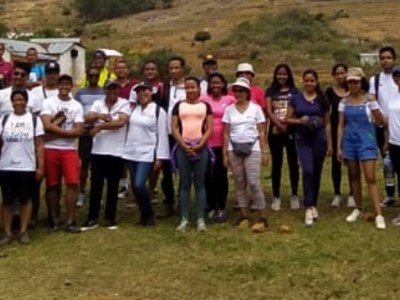 Randonnée marche culturelle à Ambatomaga &laquo;&nbsp;Polio Walk&nbsp;&raquo;