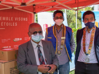 Don de protection sanitaire au centre hospitalier HJRA