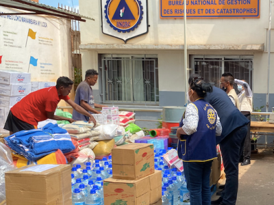 Action commune d&rsquo;aide aux sinistrés du cyclone Batsirai