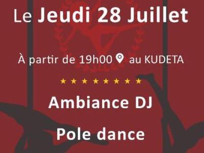 Levée de fonds After Work spectacle Pole Dance