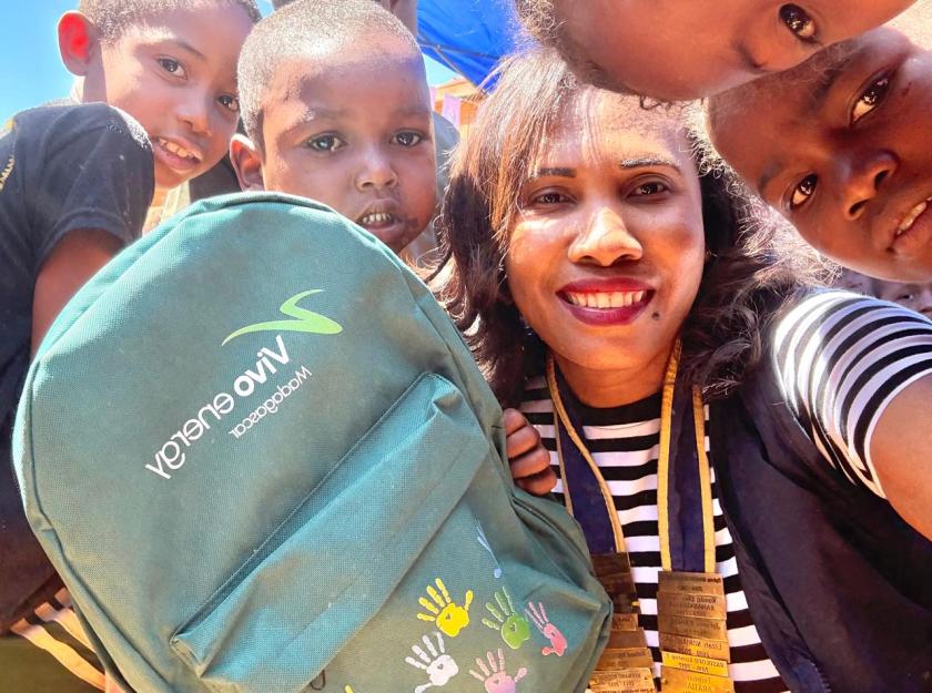 Le Bibliobus à Tsaramandoso