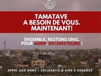 La ville de Tamatave a besoin de nous !